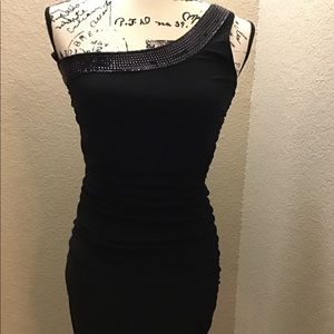 One shoulder dress